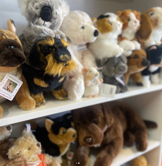 Plüsch – und Stofftiere