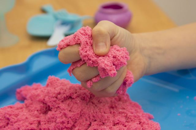 Kinetic Sand, Ton und Slime