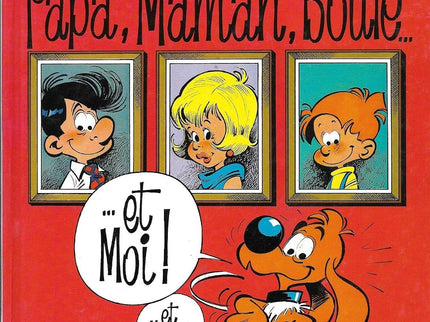 Boule et Bill - Tome 8 - Boule et Bill Papa, Maman, Boule… et Moi ! et Nous ! Jean Roba Dupuis 1980