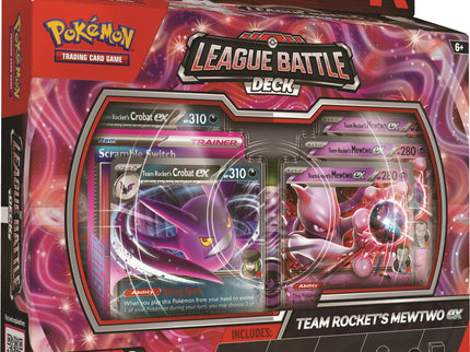 P-EN Team Rockets Mewtwo ex League Battle Deck