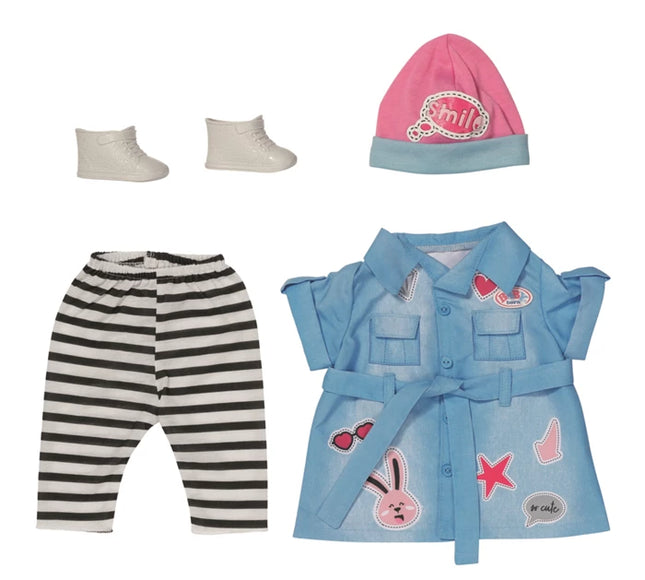Zapf Création - BABY born - Jeans Kleid Gr. 43