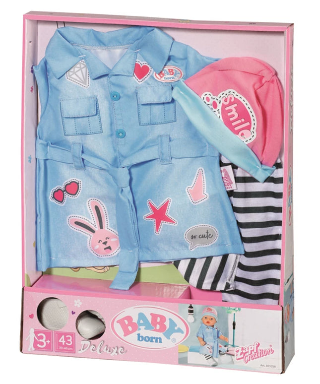 Zapf Création - BABY born - Jeans Kleid Gr. 43