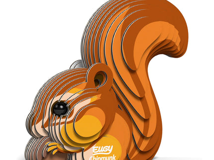 Eugy - 3D Bastelset Streifenhörnchen