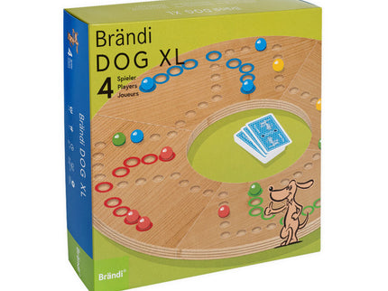 Brändi Dog – XL 4er – Das Kultspiel eine Nummer grösser