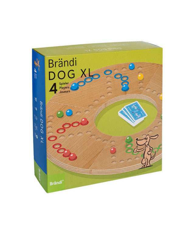 Brändi Dog – XL 4er – Das Kultspiel eine Nummer grösser