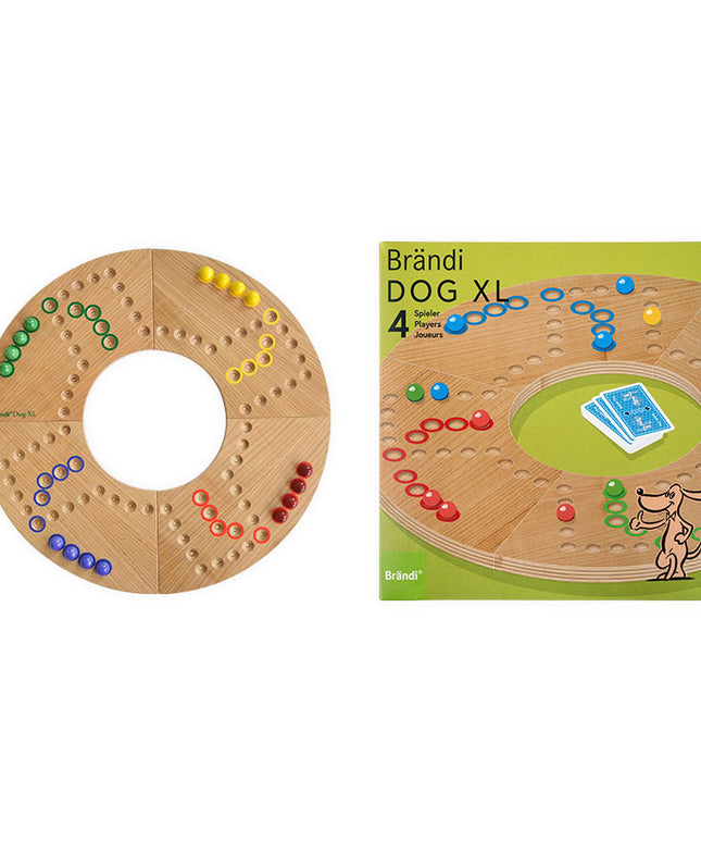 Brändi Dog – XL 4er – Das Kultspiel eine Nummer grösser
