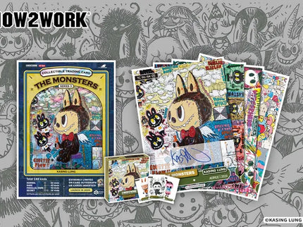 How2Work Labubu - Collectible Trading Cards The Monsters Series 3 - English