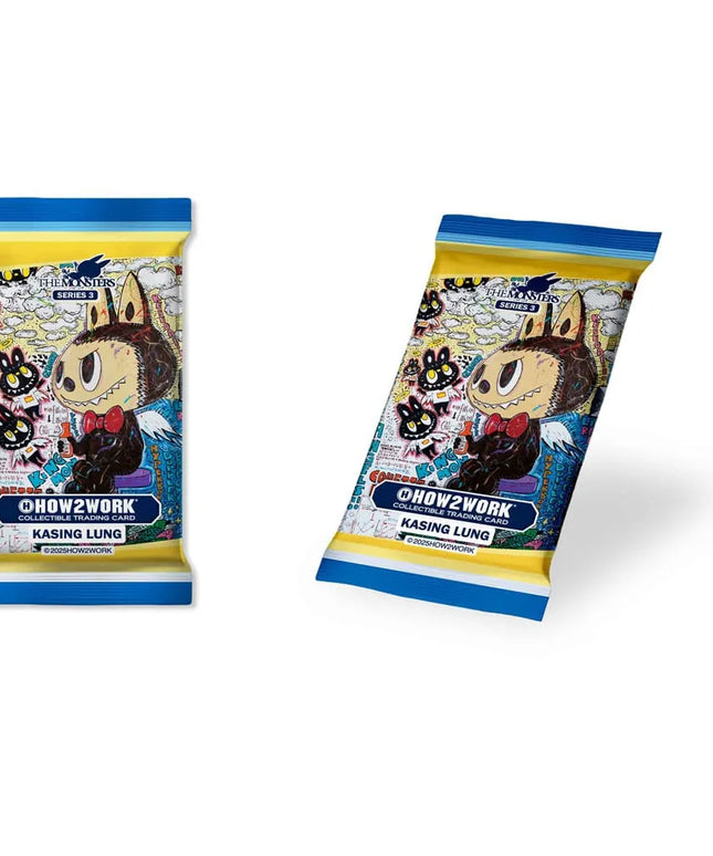 How2Work Labubu - Collectible Trading Cards The Monsters Series 3 - English