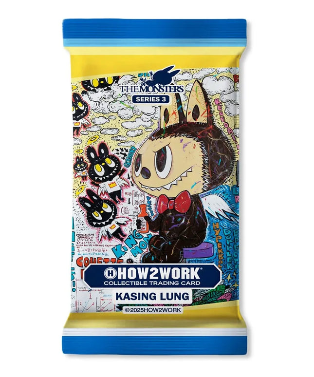 How2Work Labubu - Collectible Trading Cards The Monsters Series 3 - English
