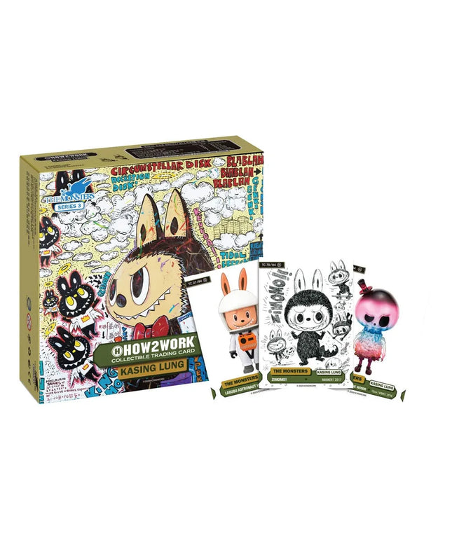 How2Work Labubu - Collectible Trading Cards The Monsters Series 3 - English