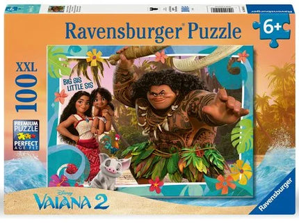 Ravensburger - Disney Vaiana 2 - Aufbruch in neue Welten - 100 XXL Teile