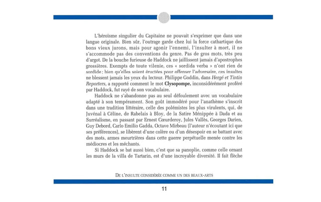 Tim und Struppi - L'Intégrale des jurons du Capitaine Haddock: Le Haddock illustré - livre d'occasion