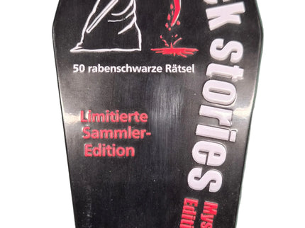 Black Stories Mystery Edition Limited - 50 rabenschwarze Rätsel