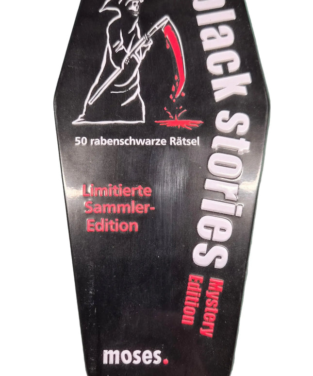 Black Stories Mystery Edition Limited - 50 rabenschwarze Rätsel