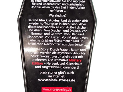Black Stories Mystery Edition Limited - 50 rabenschwarze Rätsel