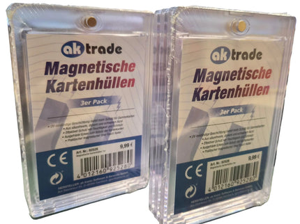AK trade - Magnetische Kartenhüllen 3er Pack