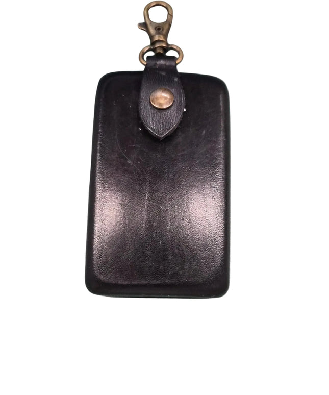 Lederbörse Kaliber 15mm mit Karabiner - Anhänger