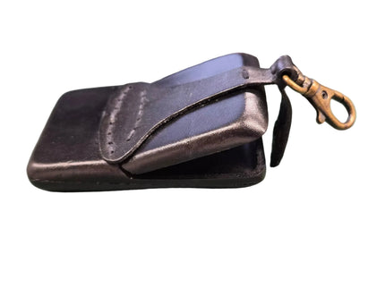 Lederbörse Kaliber 15mm mit Karabiner - Anhänger