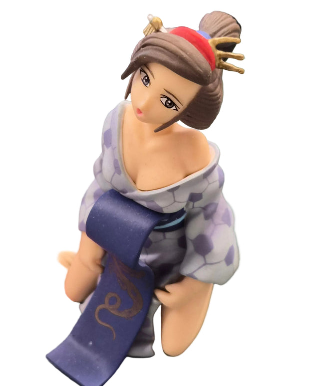 Seltenes Millennium DGP Tenzen Geisha Komplettset 5 Figuren Japan Gashapon Sammler RAR