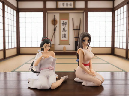 Seltenes Millennium DGP Tenzen Geisha Komplettset 5 Figuren Japan Gashapon Sammler RAR