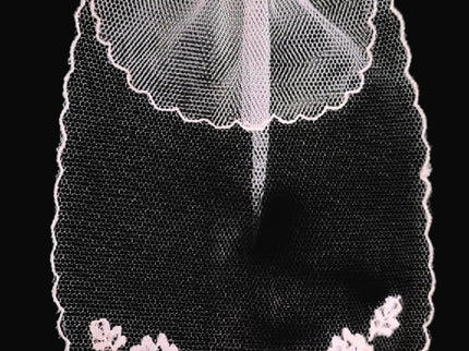 Puppen Kleid Hochzeitsschleier 1:12