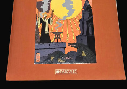 Blake et Mortimer – Le Mystère de la Grande Pyramide | Tirage de Tête / Tirage de Luxe 1987 – Diptychon complet  – Édition numérotée de collection