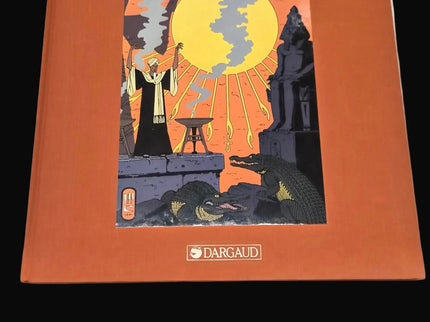 Blake et Mortimer – Le Mystère de la Grande Pyramide | Tirage de Tête / Tirage de Luxe 1987 – Diptychon complet  – Édition numérotée de collection
