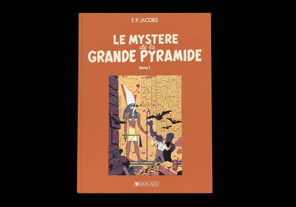 Blake et Mortimer – Le Mystère de la Grande Pyramide | Tirage de Tête / Tirage de Luxe 1987 – Diptychon complet  – Édition numérotée de collection