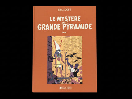 Blake et Mortimer – Le Mystère de la Grande Pyramide | Tirage de Tête / Tirage de Luxe 1987 – Diptychon complet  – Édition numérotée de collection
