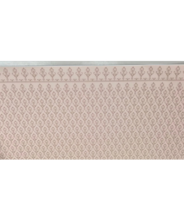 Puppenhaus-Tapete „Victorian Gold on Beige“ – Euro Minis | Eleganz im viktorianischen Stil