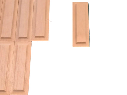 Puppenstuben-Wand Zierpaneele – Klassische Wandvertäfelung im Maßstab 1:12