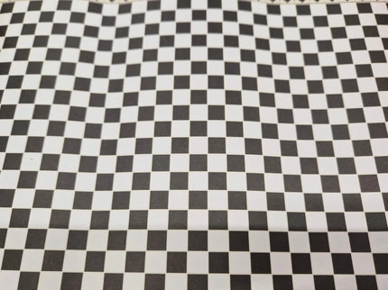 Puppenstuben-Boden "Marmor" Tiles Black and White