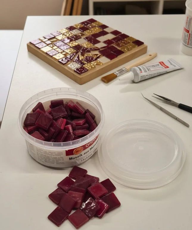 Mosiak in verschiedenen Farben "Grosse Steine"