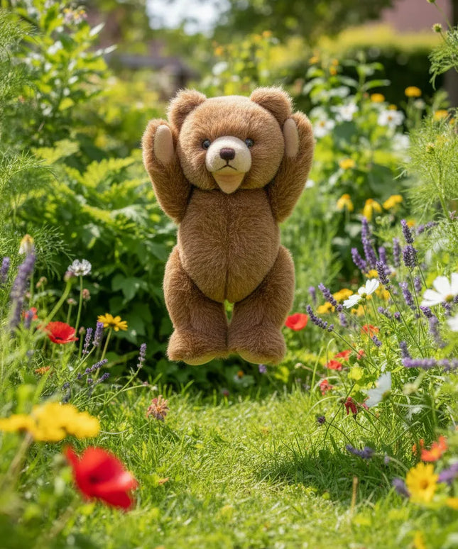 Teddy-Hermann Bär 17cm  – realistisches Kuscheltier