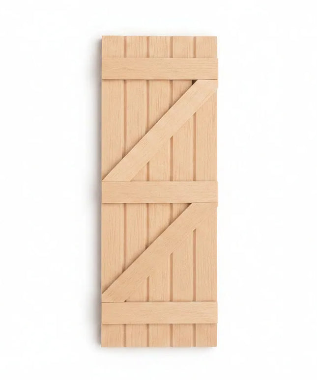 Holz Tor für Scheune 1:12  Puppenhaus  Zubehör