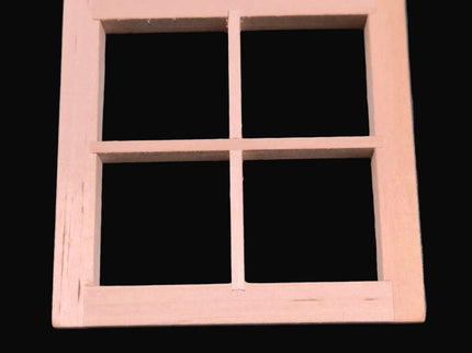 Fenster aus Holz 1:12  Puppenhaus  Zubehör