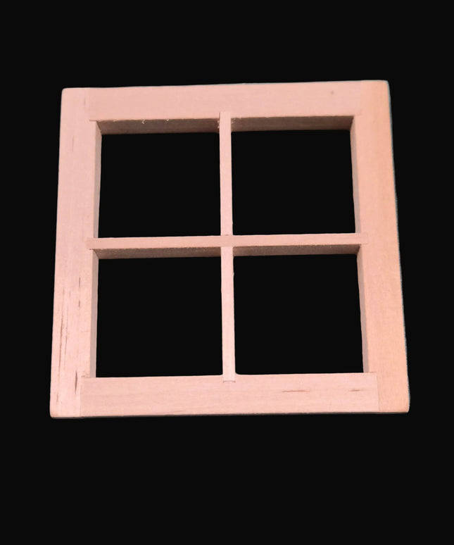Fenster aus Holz 1:12  Puppenhaus  Zubehör