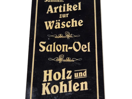 Diverse Geschäftsschilder für Puppenhaus 1:12