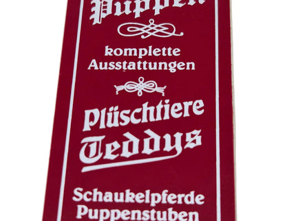Diverse Geschäftsschilder für Puppenhaus 1:12