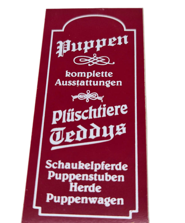 Diverse Geschäftsschilder für Puppenhaus 1:12