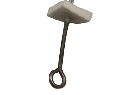Fondue Set aus Messing für Puppenhaus 1:12