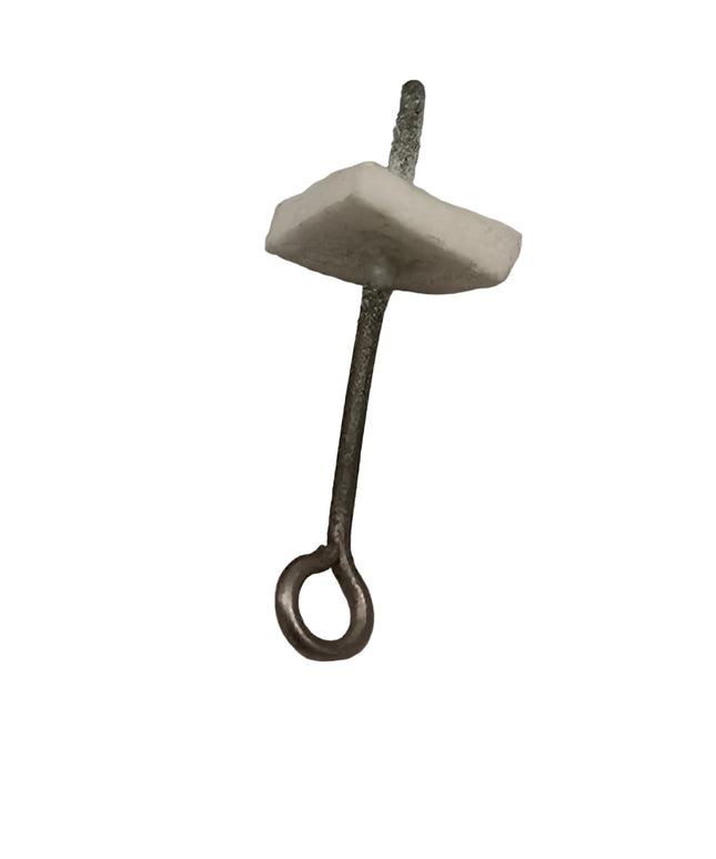 Fondue Set aus Messing für Puppenhaus 1:12