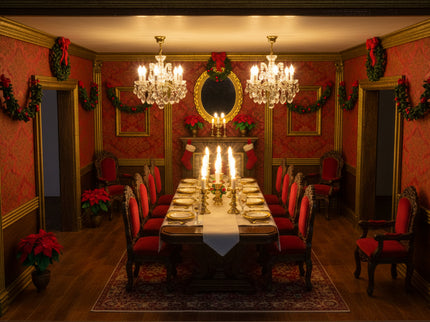 Kerzenständer für Puppenhaus 1:12