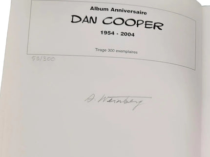 Dan Cooper "Le Triangle Bleu" Album Anniversaire Tirage 59/300 ex