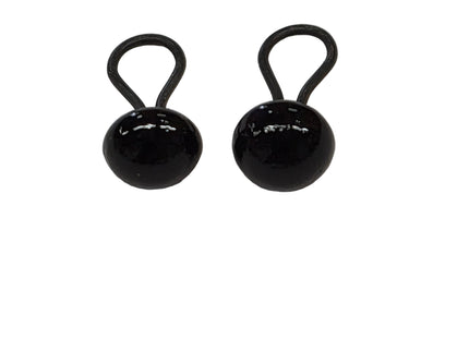 Teddybär Glasaugen Paar 3mm Schwarz