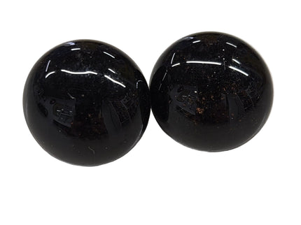 Teddybär Glasaugen Paar 14mm Schwarz