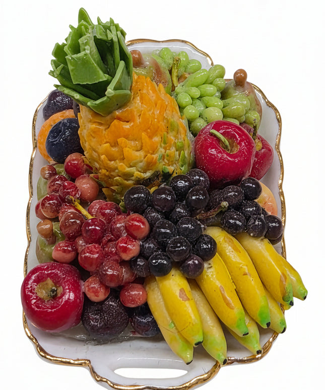 Obst Platte 1:12  Puppenhaus  Zubehör