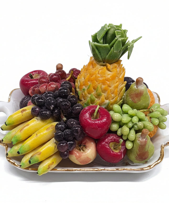 Obst Platte 1:12  Puppenhaus  Zubehör