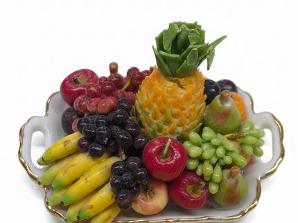 Obst Platte 1:12  Puppenhaus  Zubehör