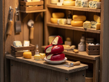 Edamer Käse 1:12  Puppenhaus  Zubehör